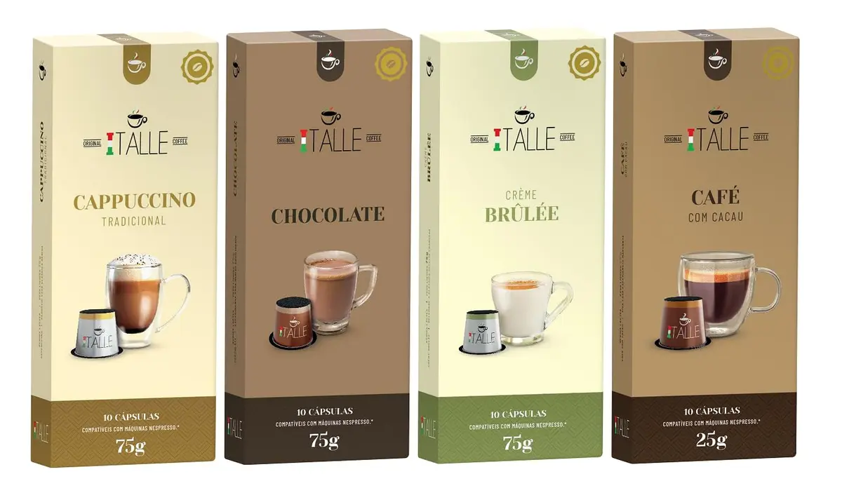 Cápsulas Nespresso Cappuccino Chocolate Brulee 40 Unid