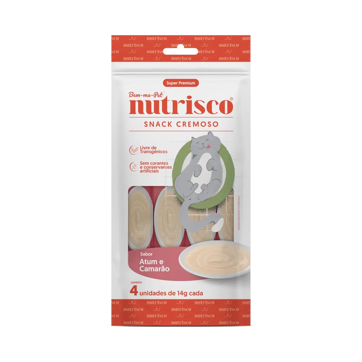 SNACK CREMOSO NUTRISCO 56G ATUM CAMARAO