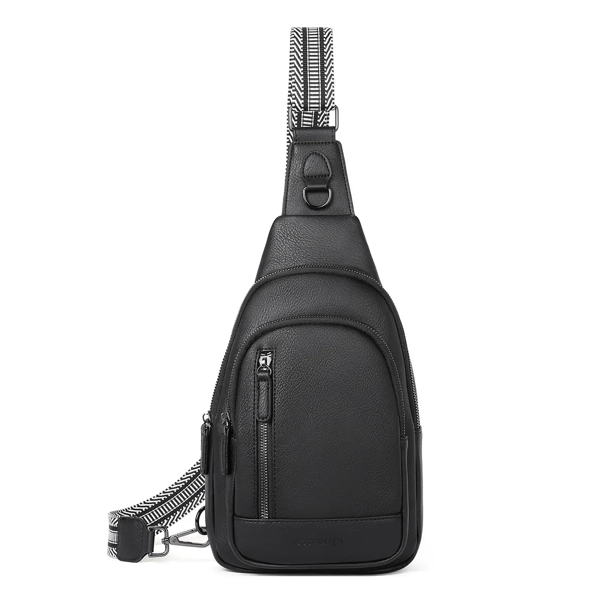 Bostanten Bolsa de Ombro Feminina Pequena, Bolsa Transversal em Couro Sintético Resistente à Água, Mini Tiracolo com Compartimentos e Bolso Antifurto, Compatível com iPad 9,7''