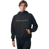 Moletom Champion Active Tech Hoodie Raglan Outline Preto - 1