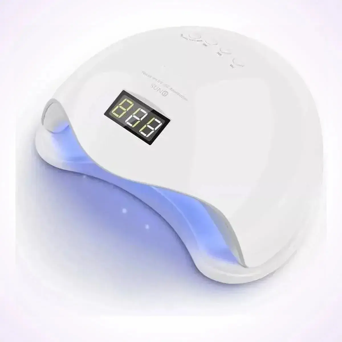 Cabine Sun 5 Digital 48w Secagem Unhas De Gel Unha Estufa Cor Branco - 1