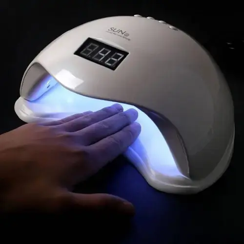 Cabine Sun 5 Digital 48w Secagem Unhas De Gel Unha Estufa Cor Branco thumbnail 3
