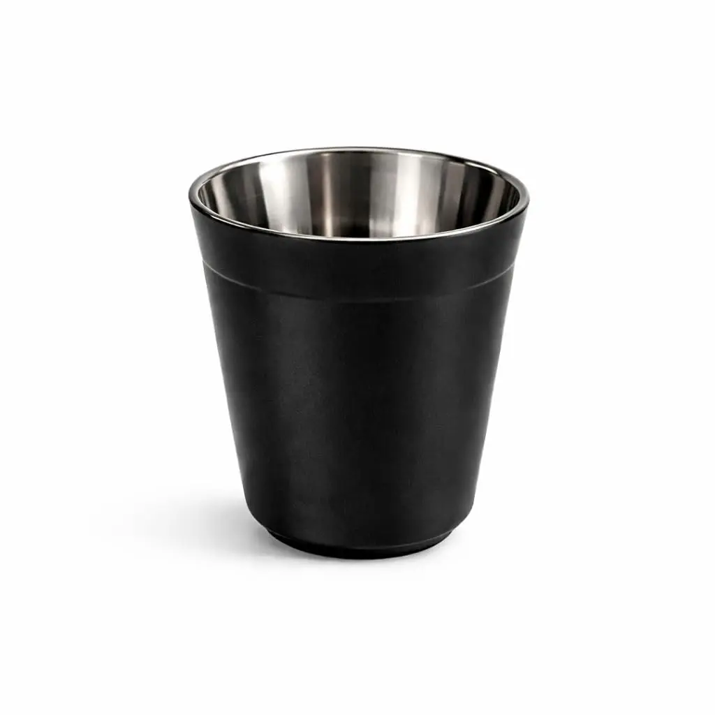 Copo para Café Expresso em Inox Parede Dupla – Xícara Térmica para Café, Mantém a Temperatura, Resistente e Elegante – Disponível em 80ml e 160ml – 1 Unidade (160ml)