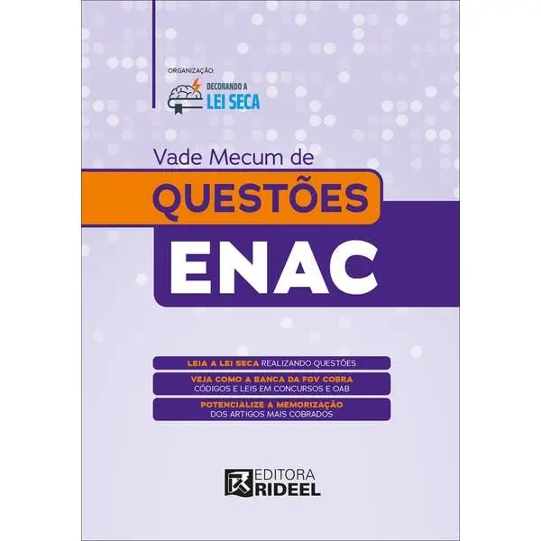 Decorando a Lei Seca - Vade Mecum de Questões - ENAC