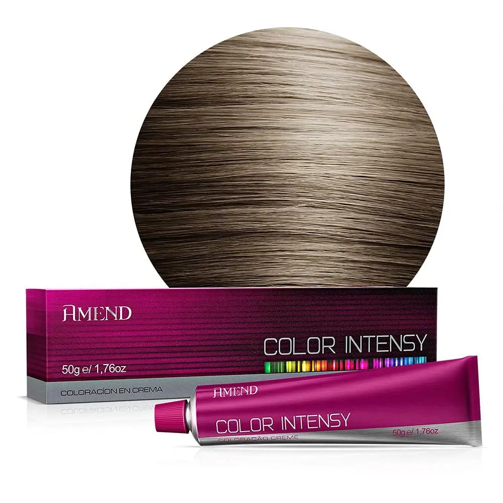 Coloração 6.0 Louro Escuro 50g | Amend Color Intensy | Louro escuro natural com hidratação, cobertura de brancos e cor duradoura.