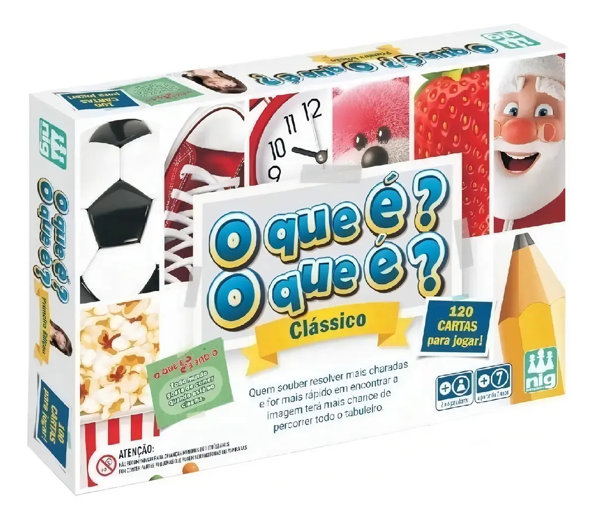 Jogo O que é? O que é? ClássicoNIG Brinquedos em português
