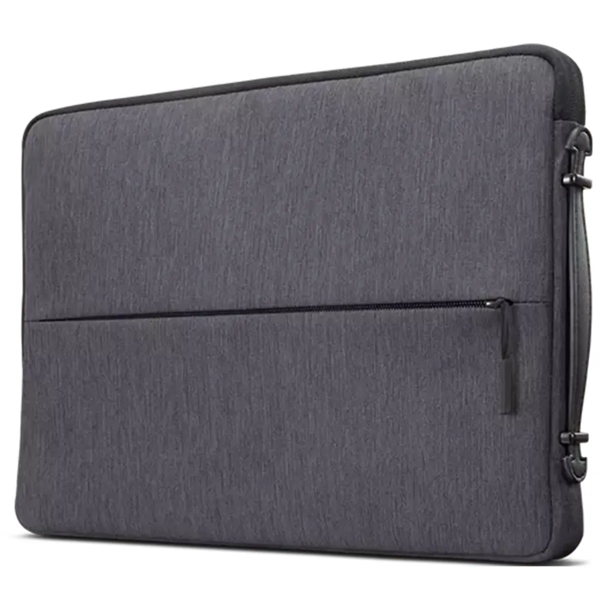 Lenovo – Capa de laptop urbana para notebook de 14 polegadas, resistente à água, compartimentos macios acolchoados, armazenamento de acessório, cantos de borracha reforçada, alça extensível, GX40Z50941, cinza carvão
