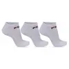 Kit 3 Meias Cano Curto Unissex Branco 39-43 - 1