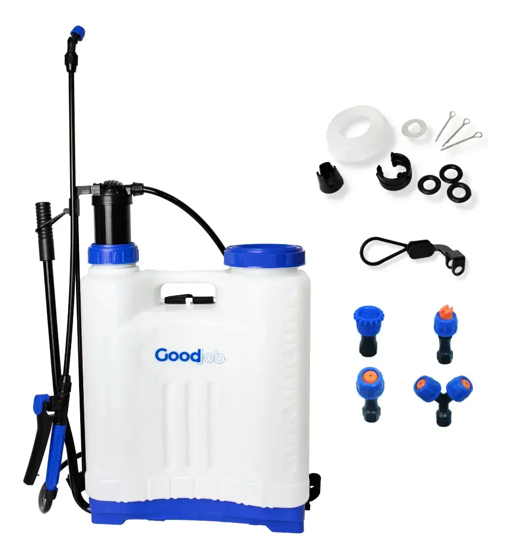Pulverizador Manual Costal Agrícola 20 Litros Máquina Passar Veneno Insetos GJP200 GoodJob - 1