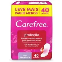 Protetor Diario Carefree Protecao Com Fragrancia 40 Unidades