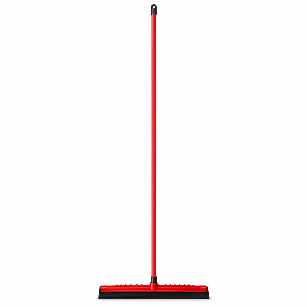 Rodo 40cm com Cabo de Madeira 1,20m – Limpeza Pesada e Alta Resistência | Ideal para Casa e Comércio | Vermelho
