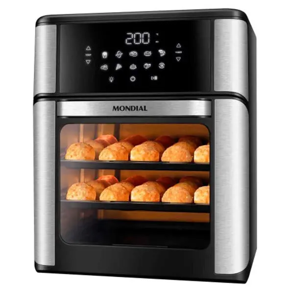 Fritadeira Air Fryer Forno Oven 12l Mondial Afon-12l-bi 2000w - 1