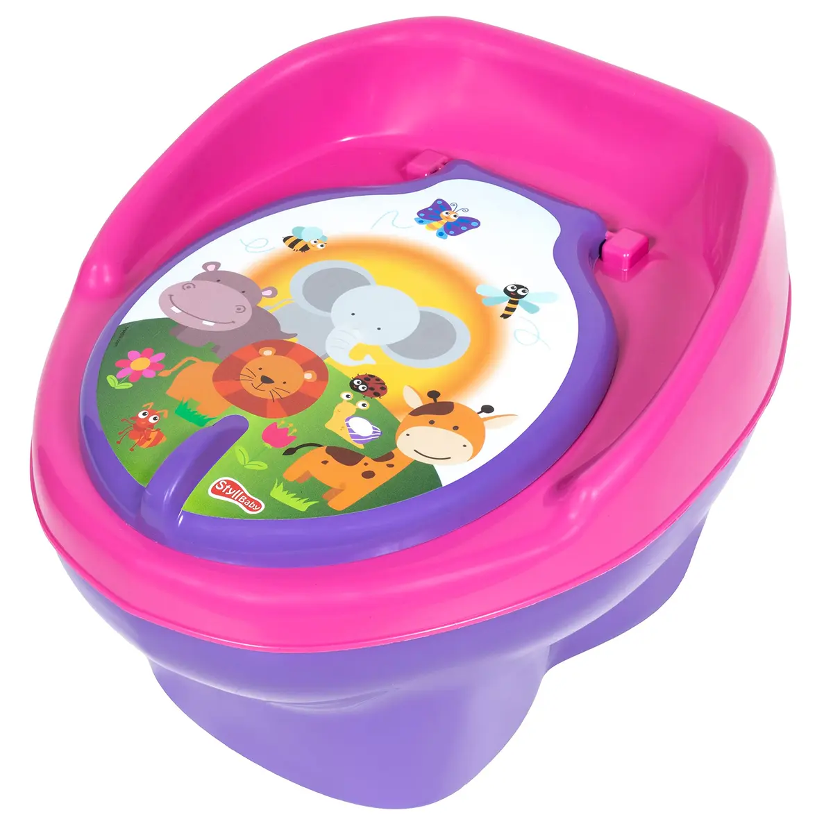 Styll Baby Troninho Lilás/Rosa - 1