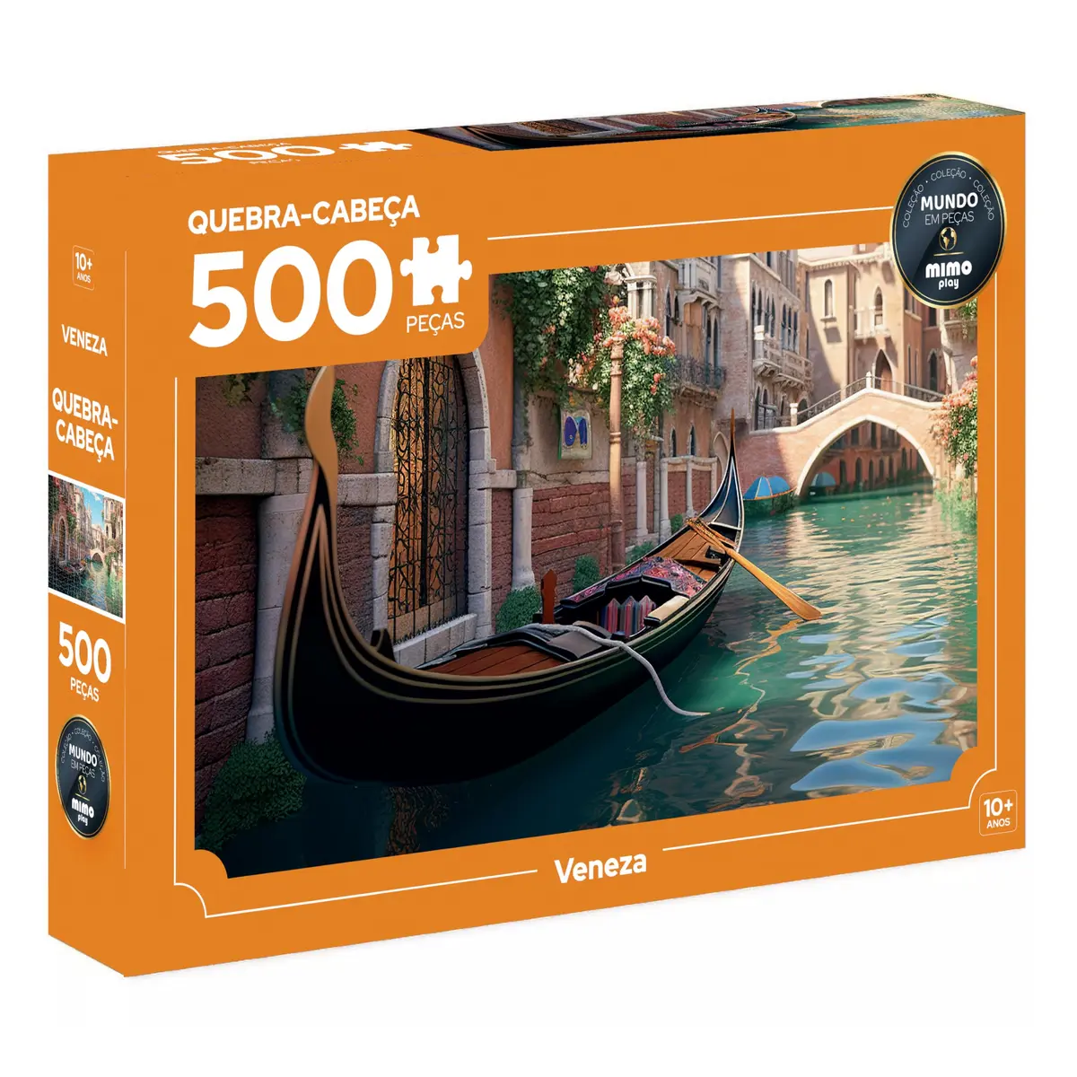 Quebra cabeça Veneza, 500 peças, Mimo brinquedos - 1