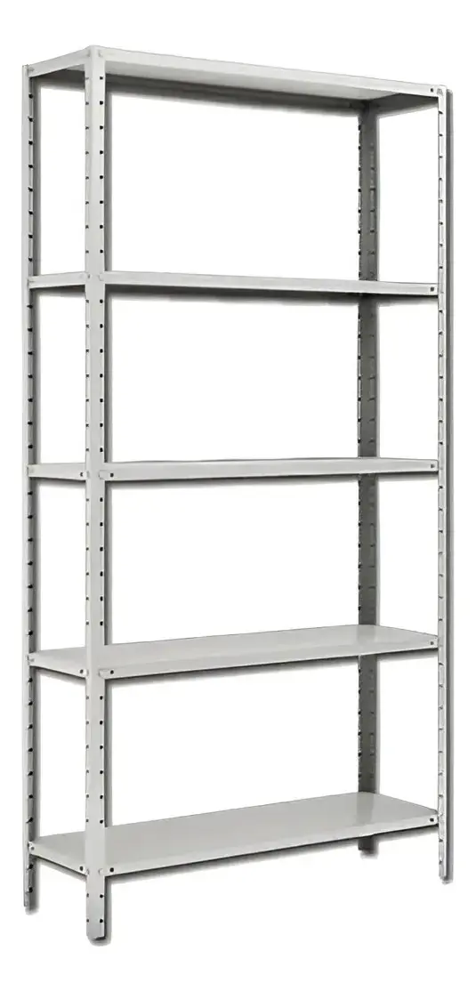 Estante Armario De Aço 5 Bandejas Suporta 120kg Prateleira de aço Prateleira - Gobi Brasil Estante Para Livros thumbnail 4