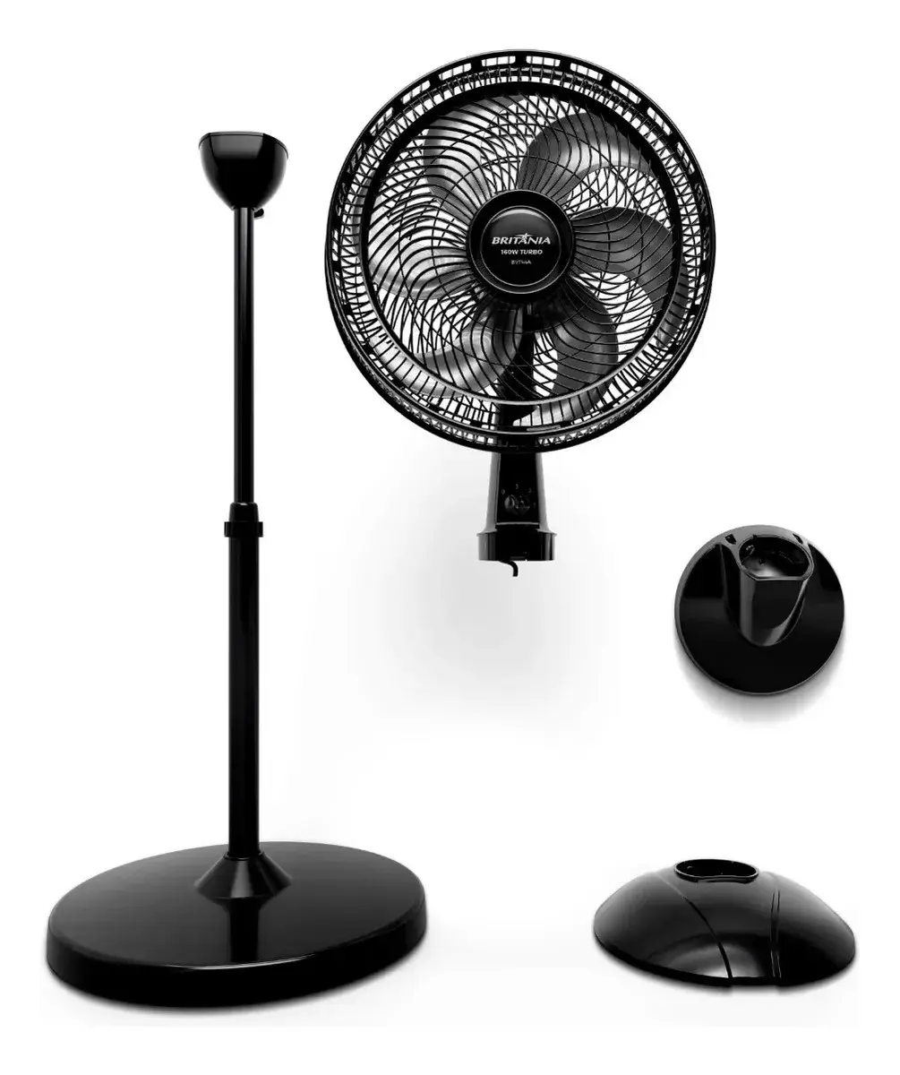 Ventilador de Coluna Britânia 6 Pás 160W Maxx Force BVT44A - 1