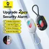 【Com Taxa/R$52cada】 Kit 2 Alarmes Portateis com Detector de Cameras + 2 Cabos Tipo C Baseus