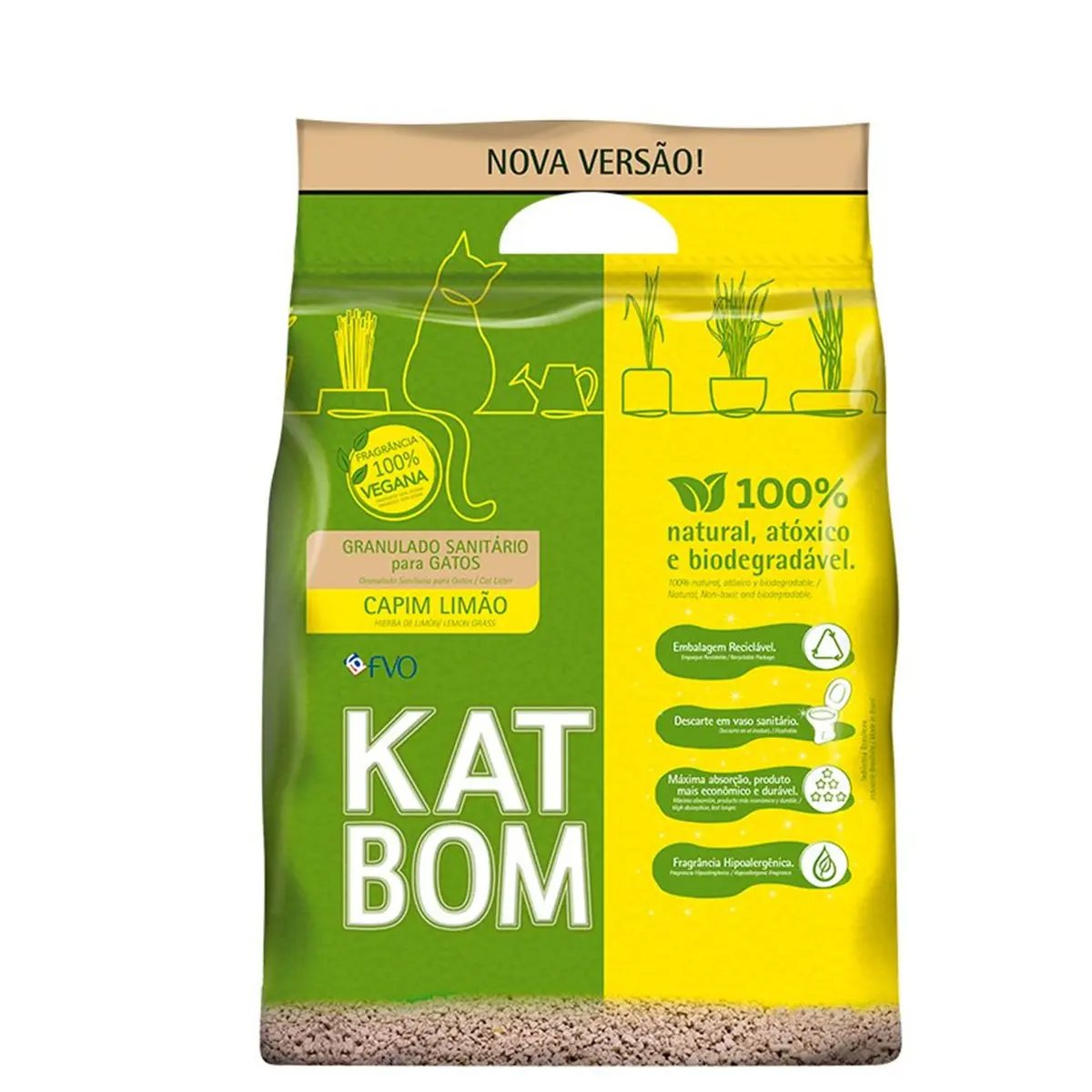 KATBOM CAPIM LIMAO 3KG - 1