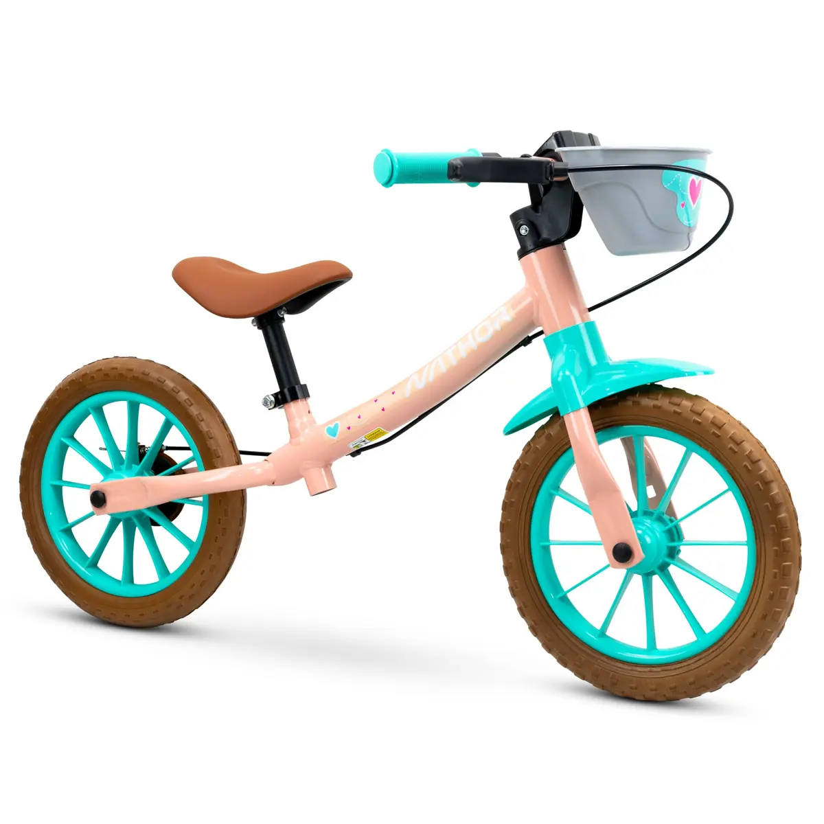 Nathor Bicicleta Infantil Balance Bike Love