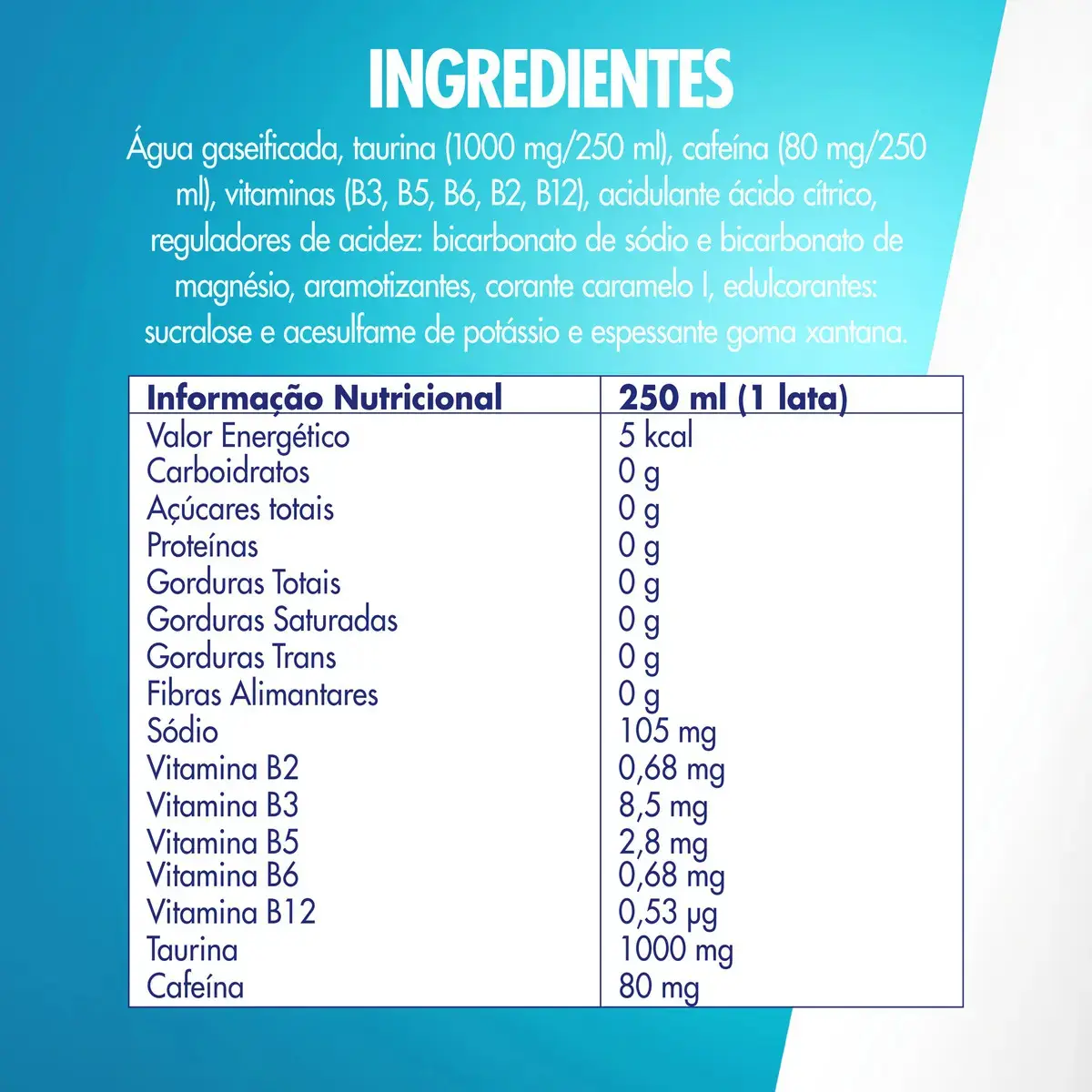 Red Bull Energético, Sugar Free, Sem Açúcar, 250ml, 4 latas thumbnail 2