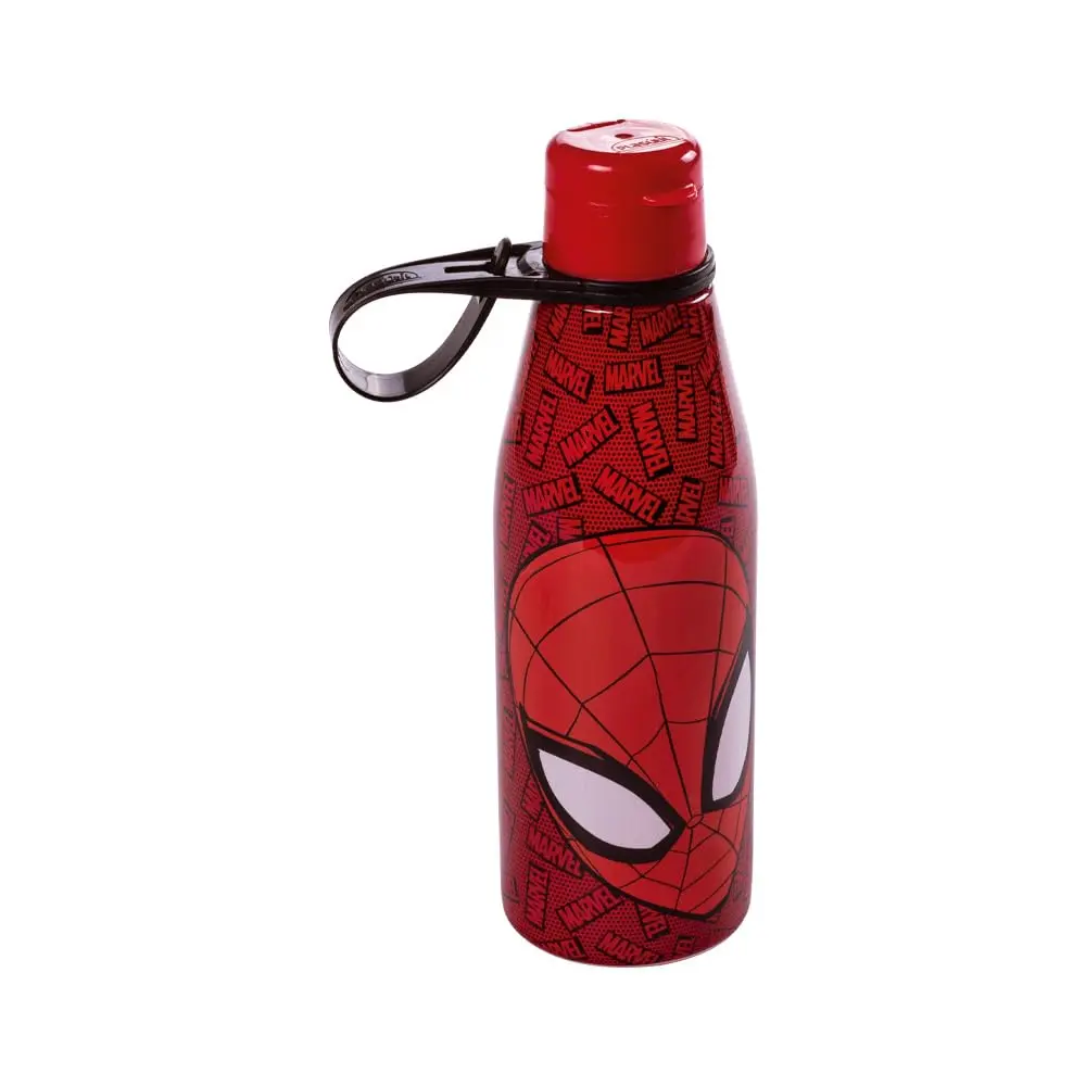Garrafa Infantil Homem Aranha com Tampa Abre Fácil 530ml Plasutil Ref.14463 - 1