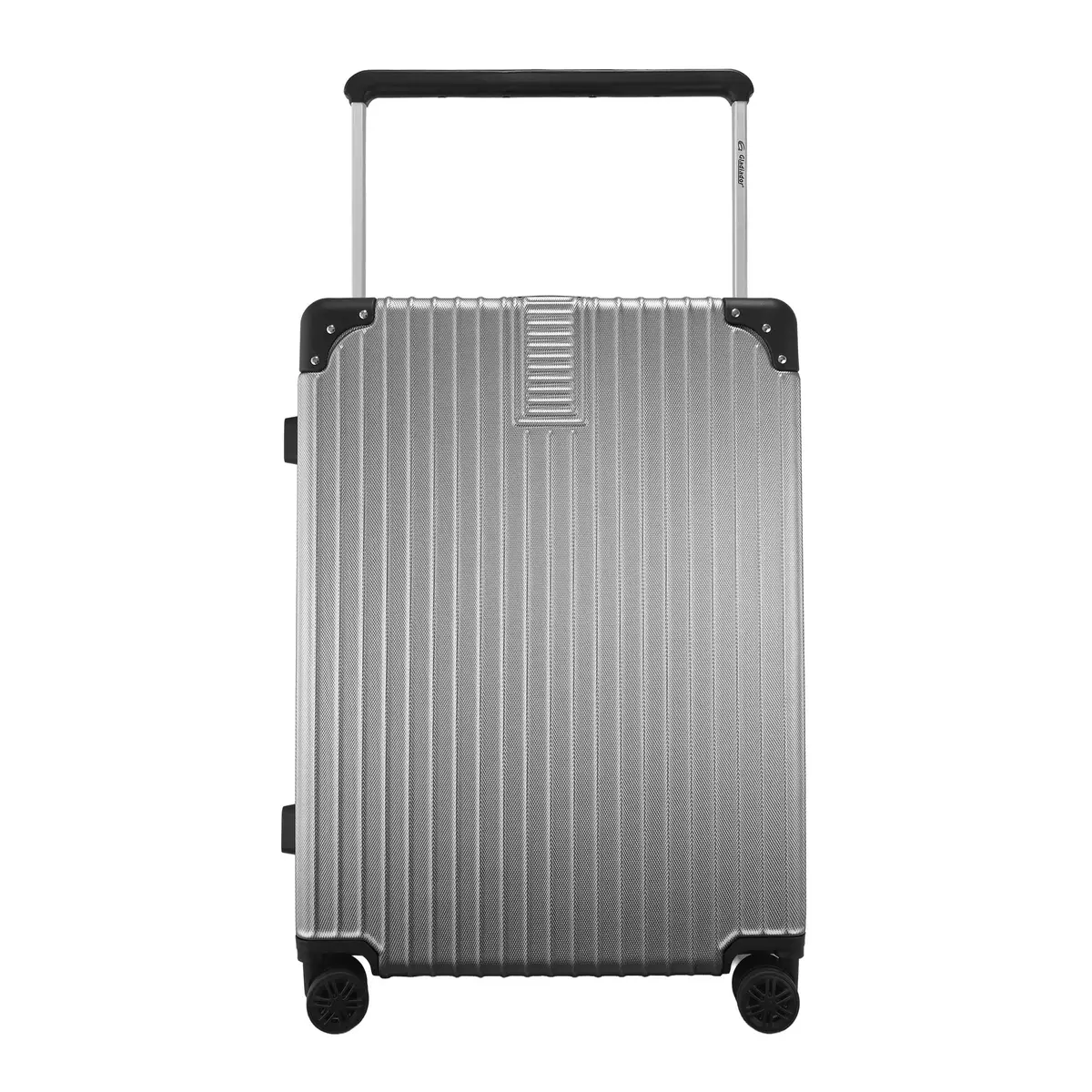 Mala Rígida 360° Tamanho Média 23kg Cadeado TSA Gladiador Wide E1 (Cinza) - 1
