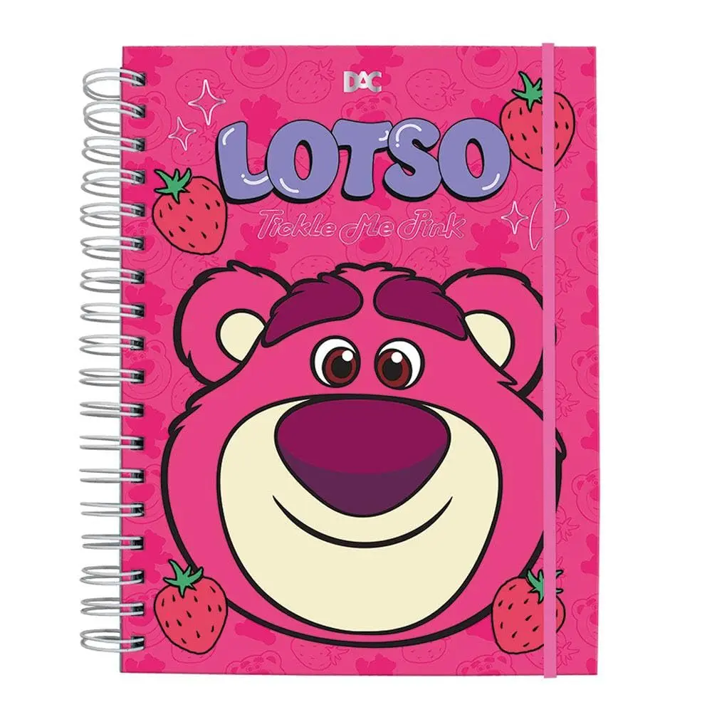 DAC - Caderno Smart Universitário com 80 folhas (90g) Fechamento em Elástico - Lotso - 1 Unidade
