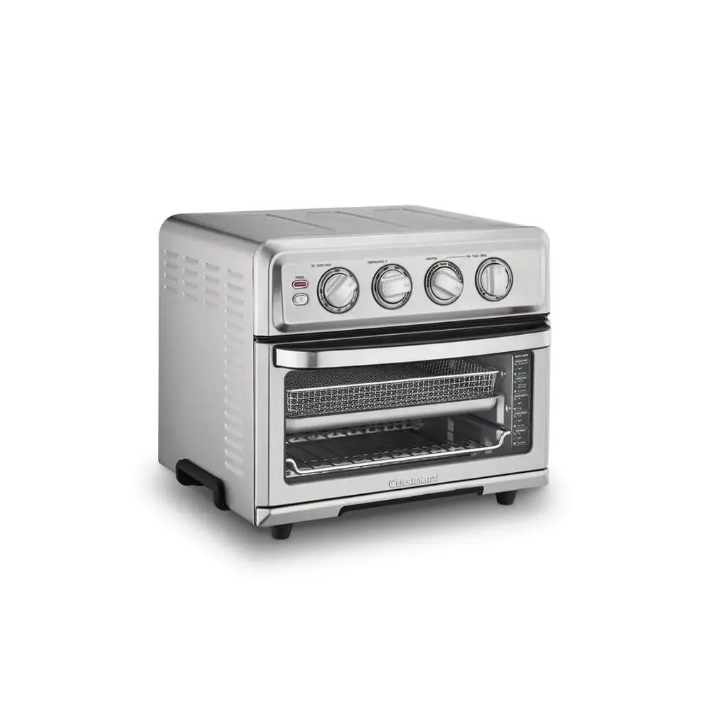 Ovenfryer Cuisinart (Forno com Air Fryer) 8 em 1 com Grill em Aço Inox 127V - TOA-70BR