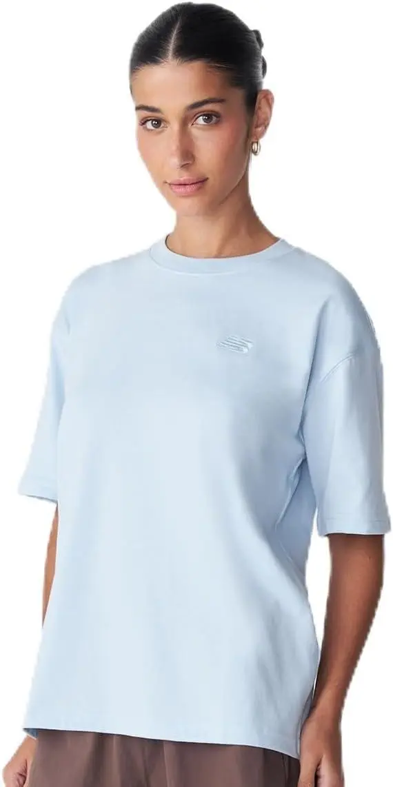 Camiseta Feminina New Balance Oversized Small Logo