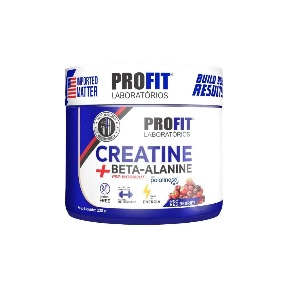 Creatine + Beta-Alanine Profit 225g Red Berries