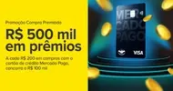 Promoção Visa Compra Premiada - Concorra a 100 mil usando seu Cartão Mercado Pago - 1