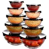Conjunto Tigela Vidro Com Tampa 5 Peças - 1