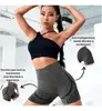 Shorts Fitness Feminino Cintura Alta Levanta Bumbum - 1