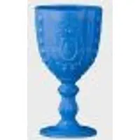 Conjunto de Taças Opalina Azul 6 peças 12,5X6,5