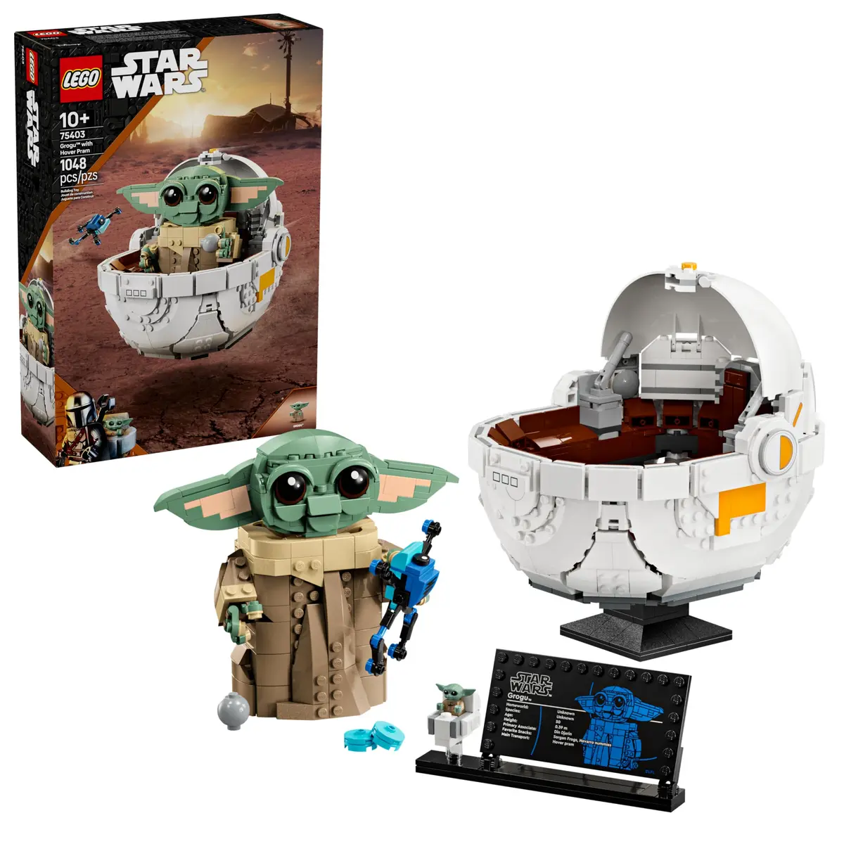 LEGO Star Wars Grogu™ com Berço Voador 75403 (1.048 Peças)