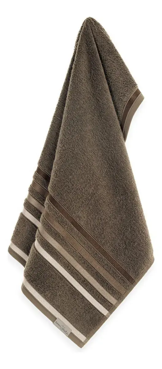 Toalha De Rosto Karsten 80x48cm Lumina Tecnoligia Unika Cor Gris Liso