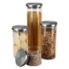(App) Potes Herméticos com Tampa de Inox - 4 unid. - 1