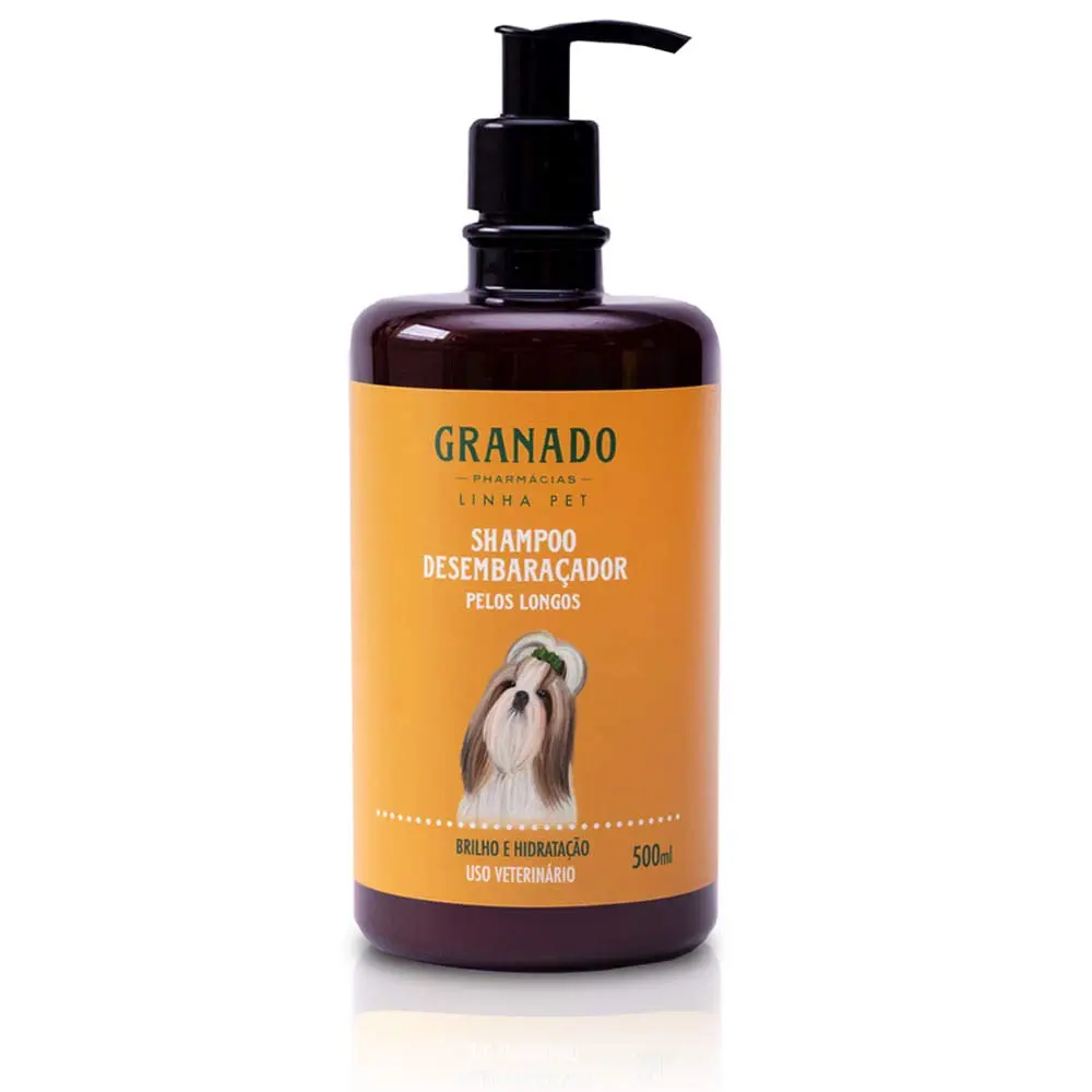 Granado Shampoo Pet Desembaraçador Para Pelos Longos, 500ml - 1
