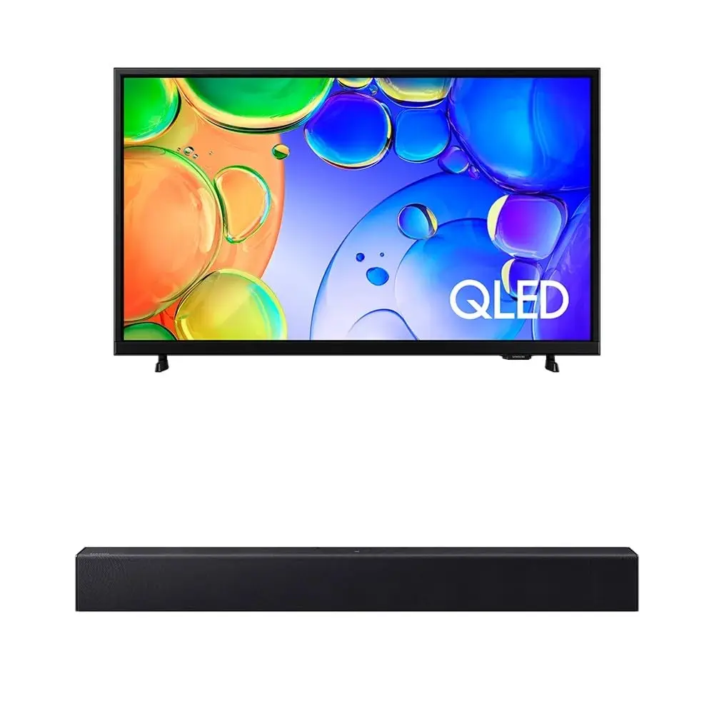 Samsung Combo Smart TV 43" QLED Full HD Q5F + Soundbar B Series HW B450F