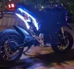 Led Caudal Moto a Prova de Água Vermelho - 1