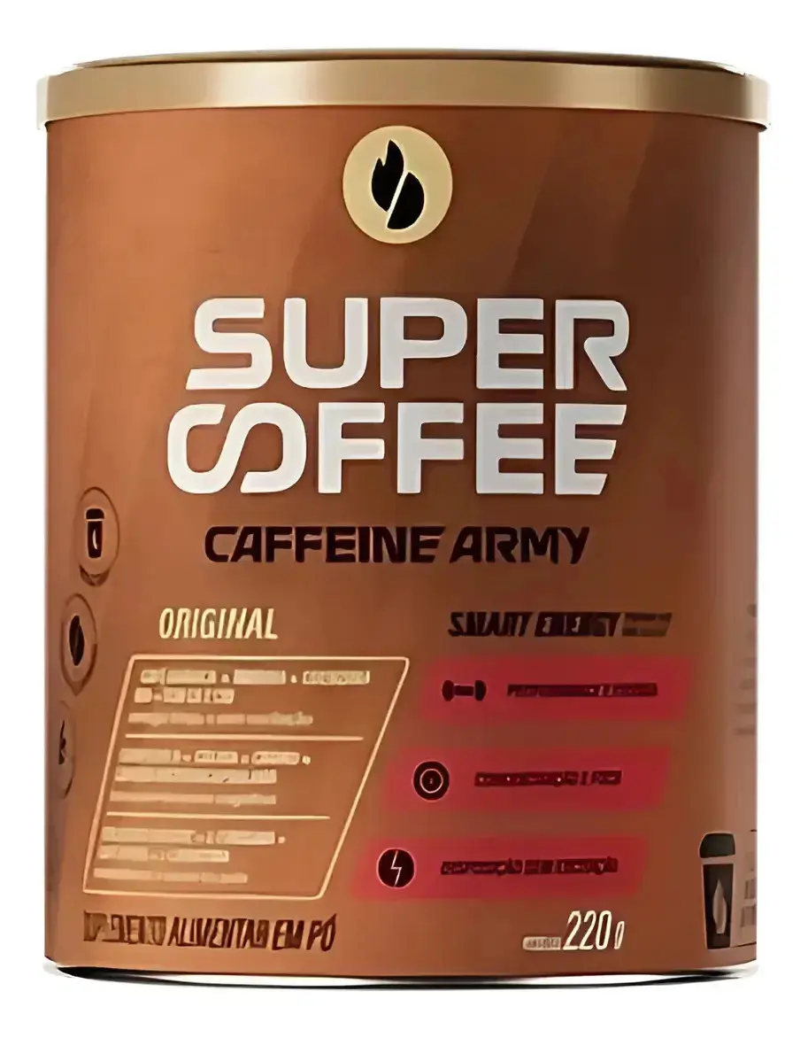 Super Coffee 3.0 - 220g - Caffeine Army Sabor
