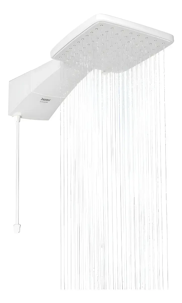 Chuveiro Eletrônico Quadratta Zagonel Branco 7700w