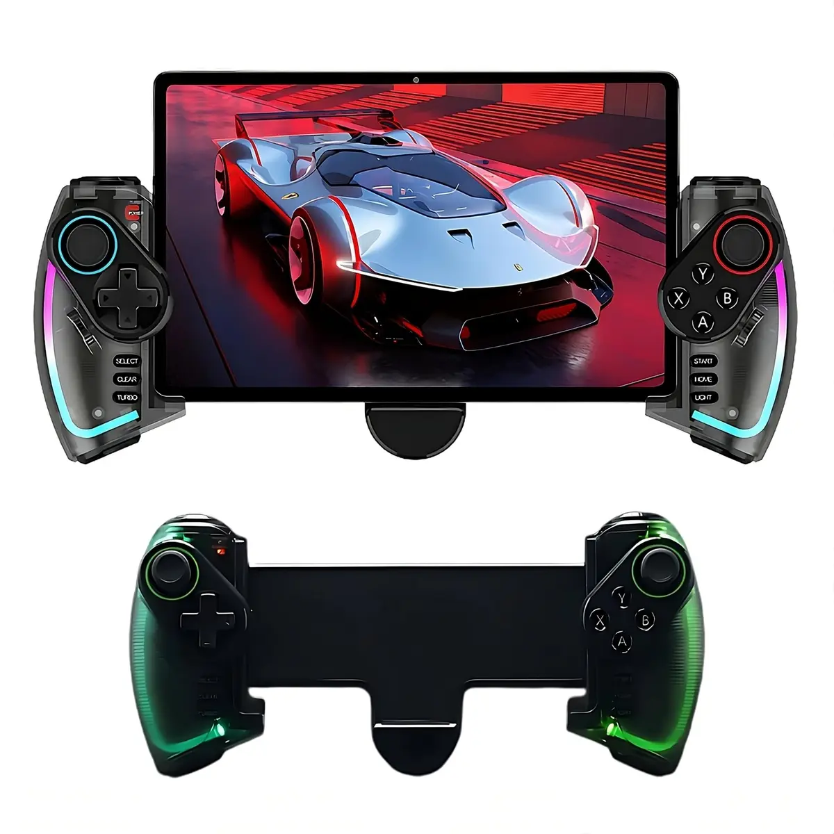 Controle para Celular – Gamepad Android, Compatível com iOS, Play 3, PC e Notebooks – Com Bluetooth, Iluminação RGB, Gatilhos Hall, Função Turbo, Vibração - 1
