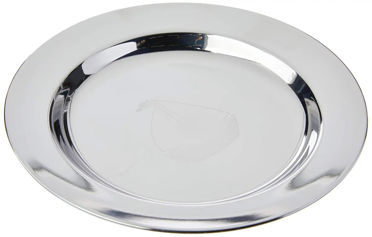 Tramontina 61257230 Prato Infantil em Aço Inox Barquinho, Prata, 23 cm