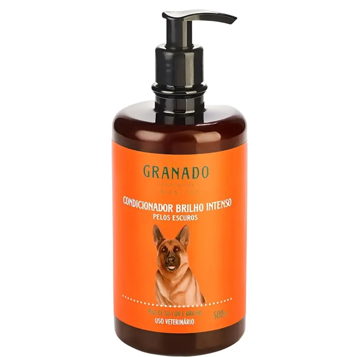 Granado Condicionador Pet Brilho Intenso, Pelos Escuros, 500ml - 1