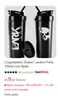 Coqueteleira Caveira Preta 700ml com Rede ( R$9.92 - DESCONTO DE PRIMEIRA COMPRA) - 1