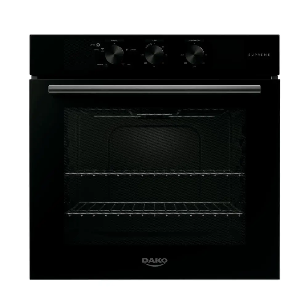 Forno de Embutir Elétrico Dako Supreme 80 L Analógico Preto 220V - 1