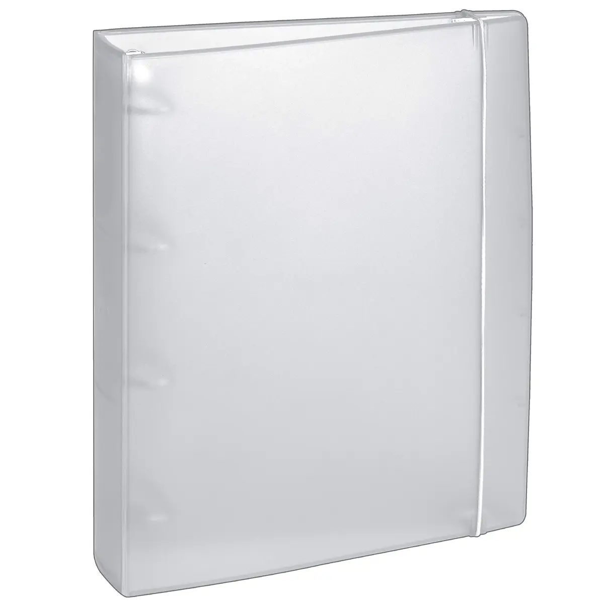 Acrimet Fichário Universitário com 4 Argolas A4 Cristal | Resistente com capa dura para proteção das folhas e organização dos estudos - 1