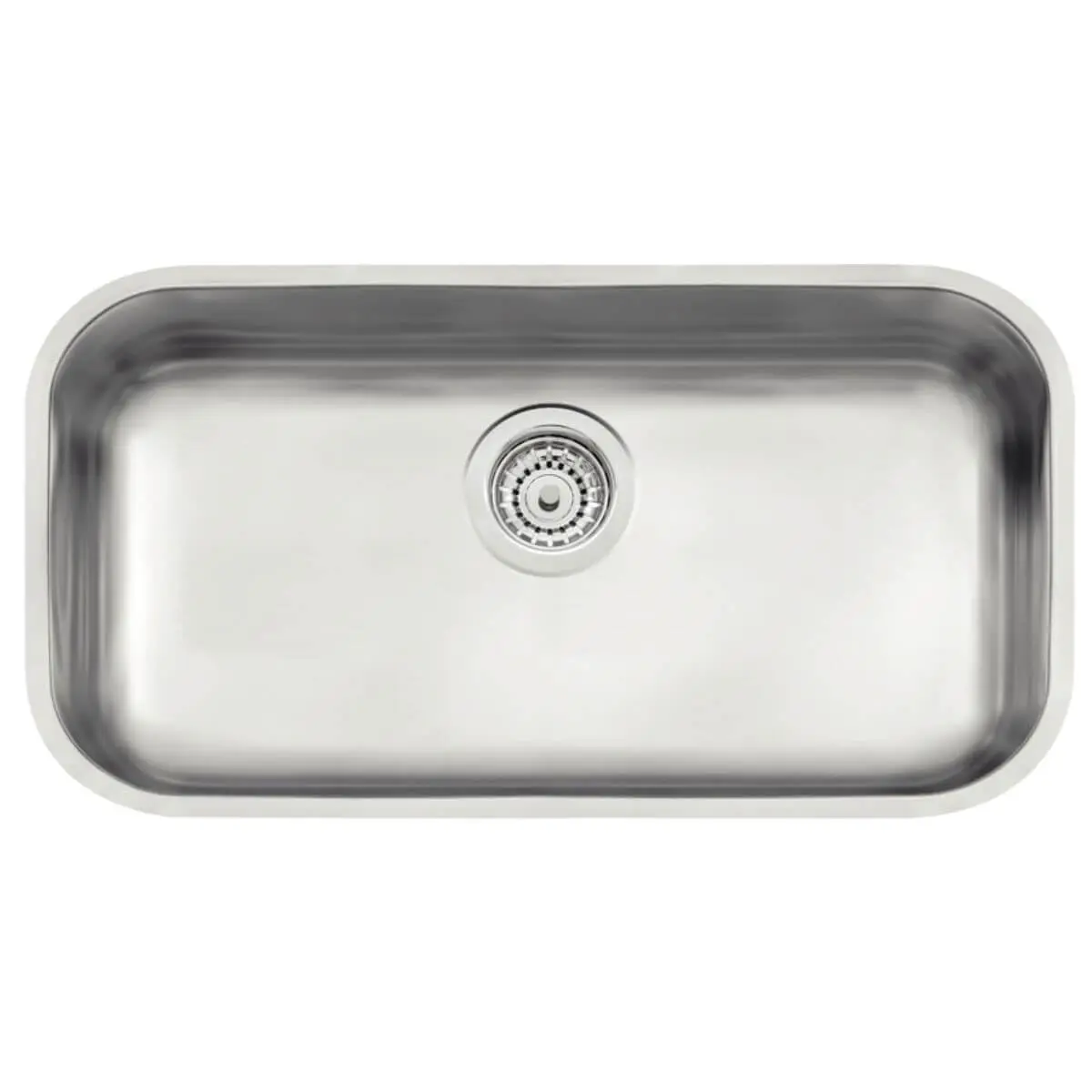 Cuba de embutir Tramontina Lavínia 56 BL em Aço Inox Escovado 56x34 cm - 1