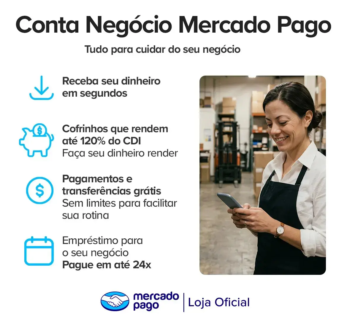 Maquininha De Cartão Pro 3 Mercado Pago Point Amarela Vivo 4g/Wifi/Nfc thumbnail 9